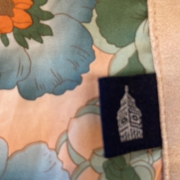 London fog trench coat rain removable hood zipper khaki tan women’s size small S - Picture 13 of 16